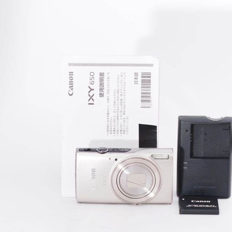 Canon コンパクトデジタルカメラ IXY 650 シルバー 光学12倍ズーム/Wi 