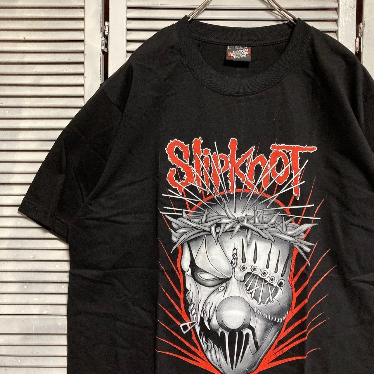 Slipknot スリップノット 古着 黒 M ロックバンド ヘビメタ Tシャツ