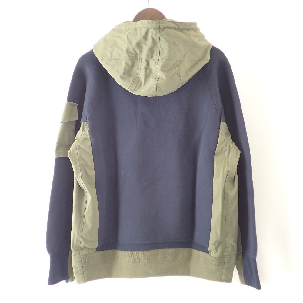 sacai サカイ 20SS THE STORESPONGE SWEAT HOODIE スポンジスウェット 