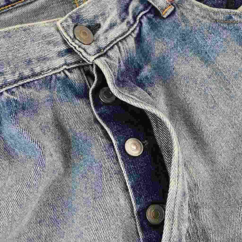 コモリ COMOLI 23SS DENIM 5P PANTS BLEACH デニム5ポケット