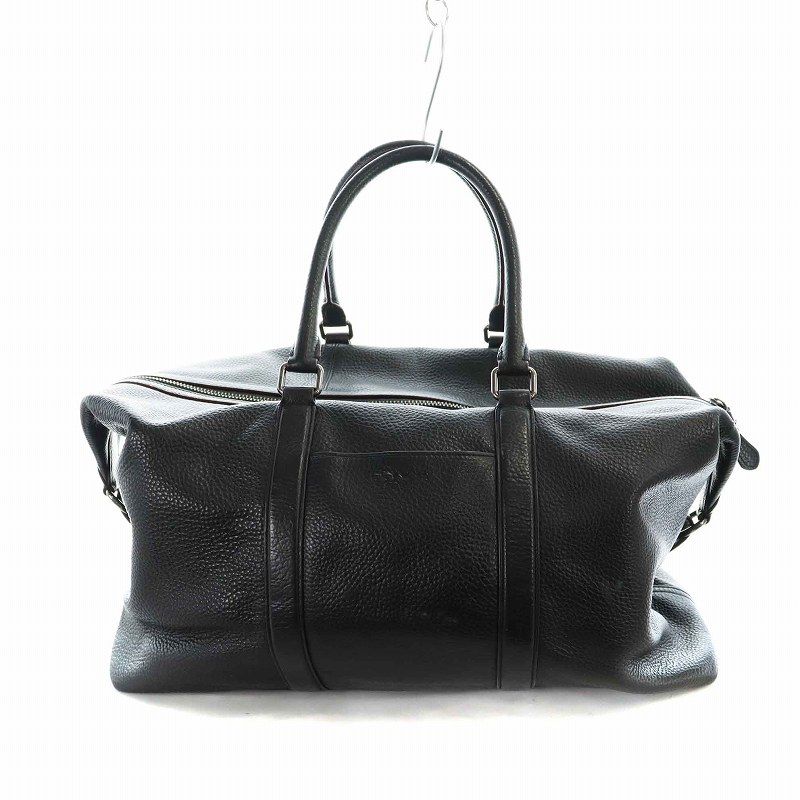コーチ COACH ボストンバッグ 旅行カバン レザー ロゴ 黒 ブラック F75715 GY18 /MQ
