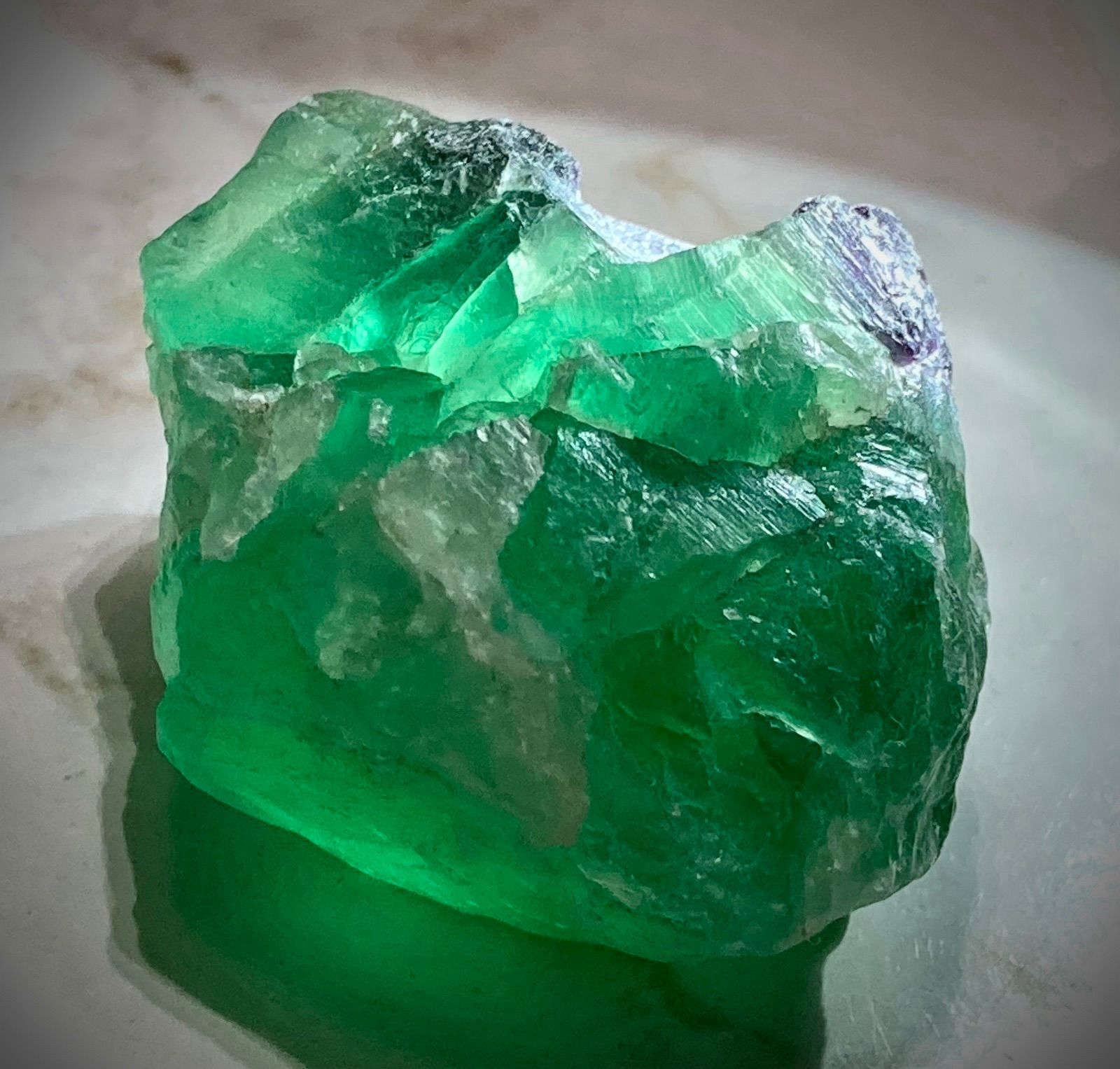 綺麗　940g グリーン　フローライト　蛍石　ラフストーン　クラスター 綺麗 940g グリーン フローライト 蛍石 ラフストーン クラスター