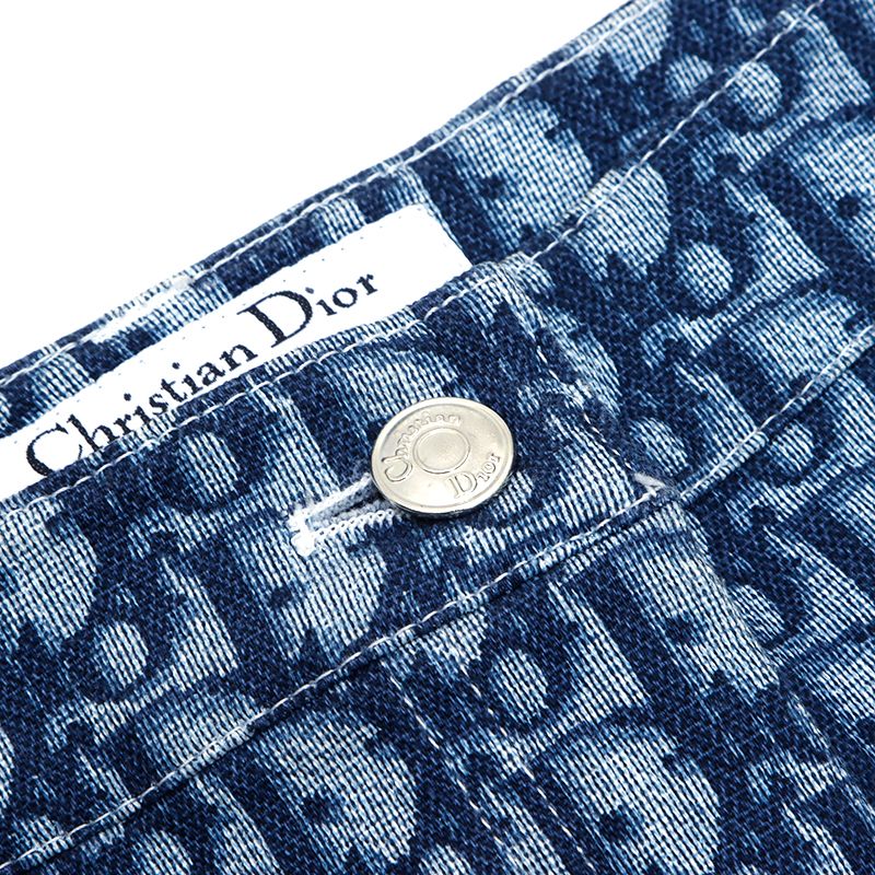 クリスチャンディオール　トロッター総柄　パンツ Christian Dior クリスチャンディオール パンツ トロッター 総柄