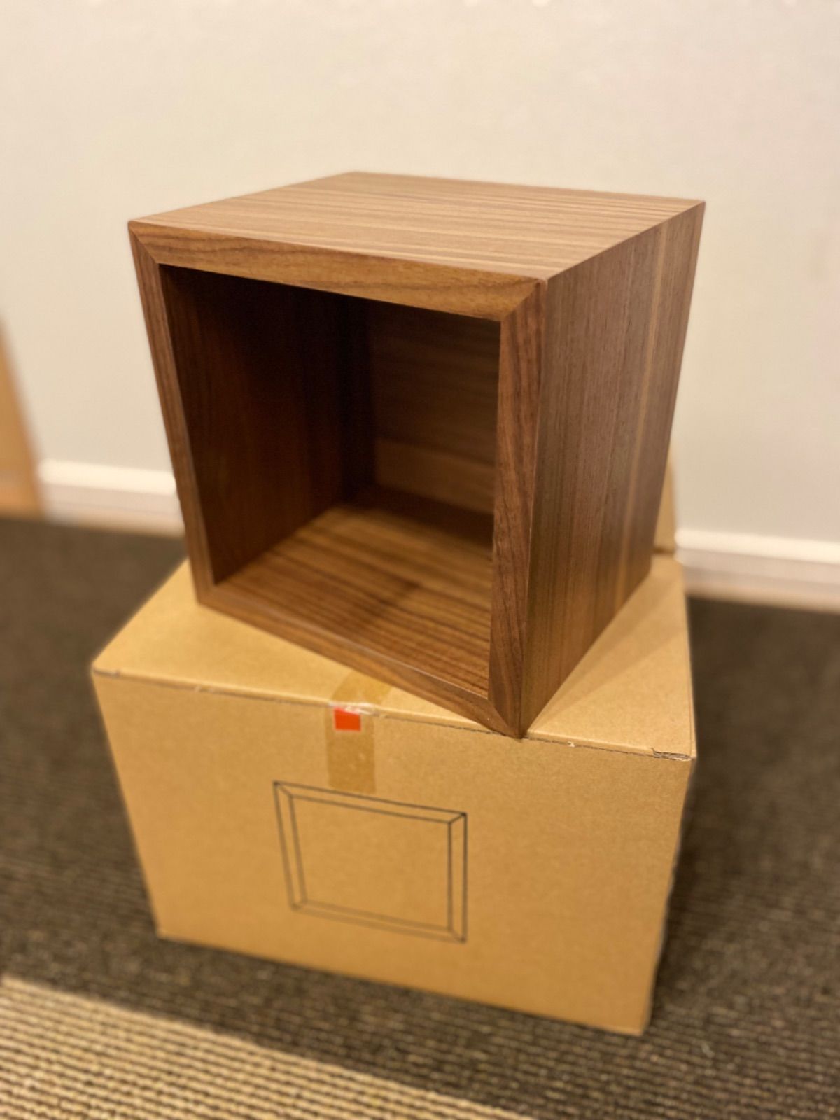 ❗️新品未使用❗️無印良品 MUJI 壁に付けられる家具 ウォールナット