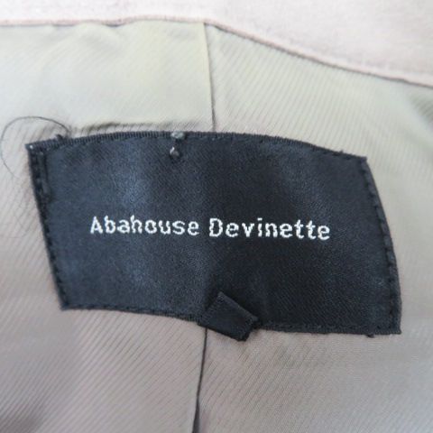 Abahouse Devinette　スタンドカラーショートコート Abahouse Devinette スタンドカラーショートコート Abahouse