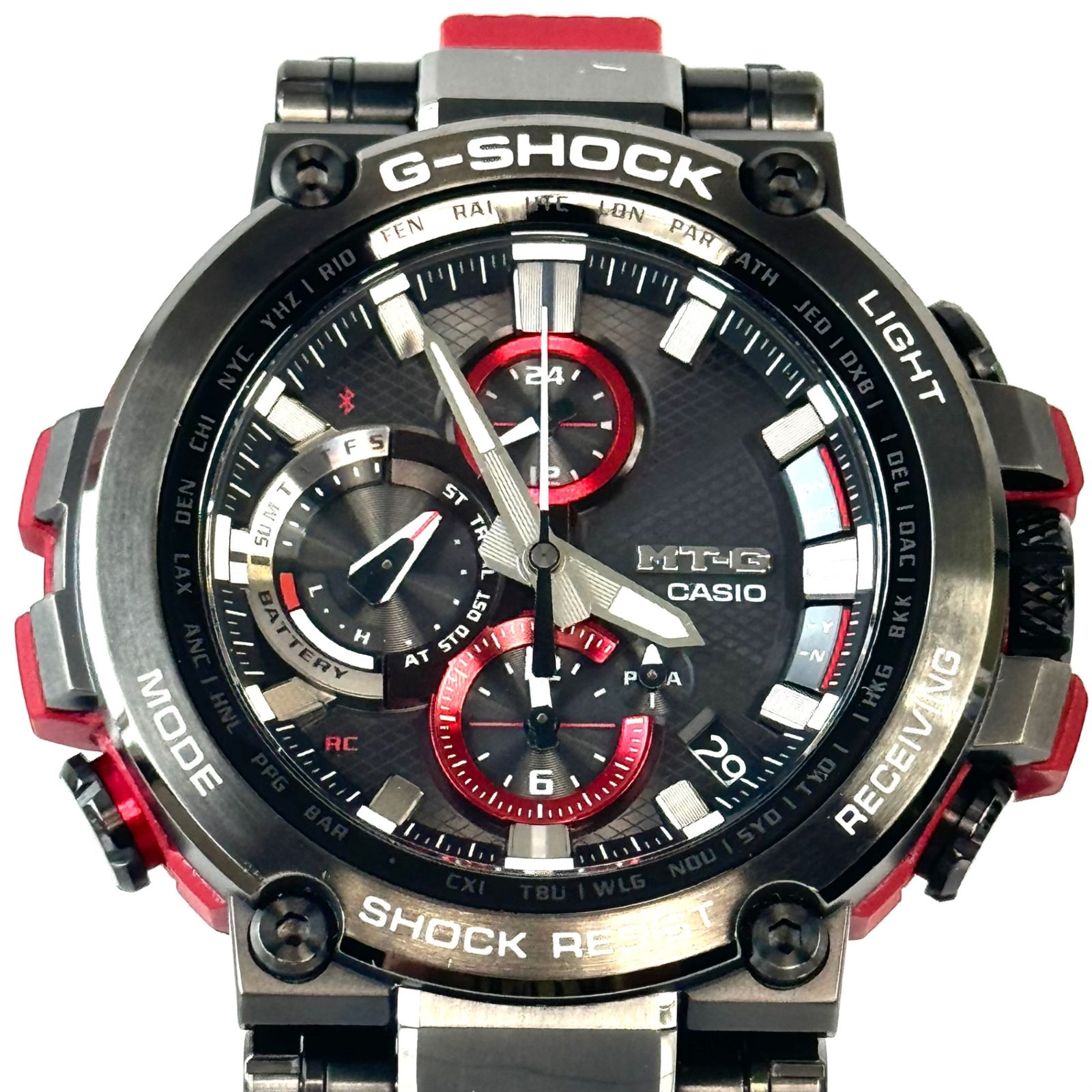 カシオ CASIO ジーショック G-SHOCK MT-G MTG-B1000B-1A4JF 電波 