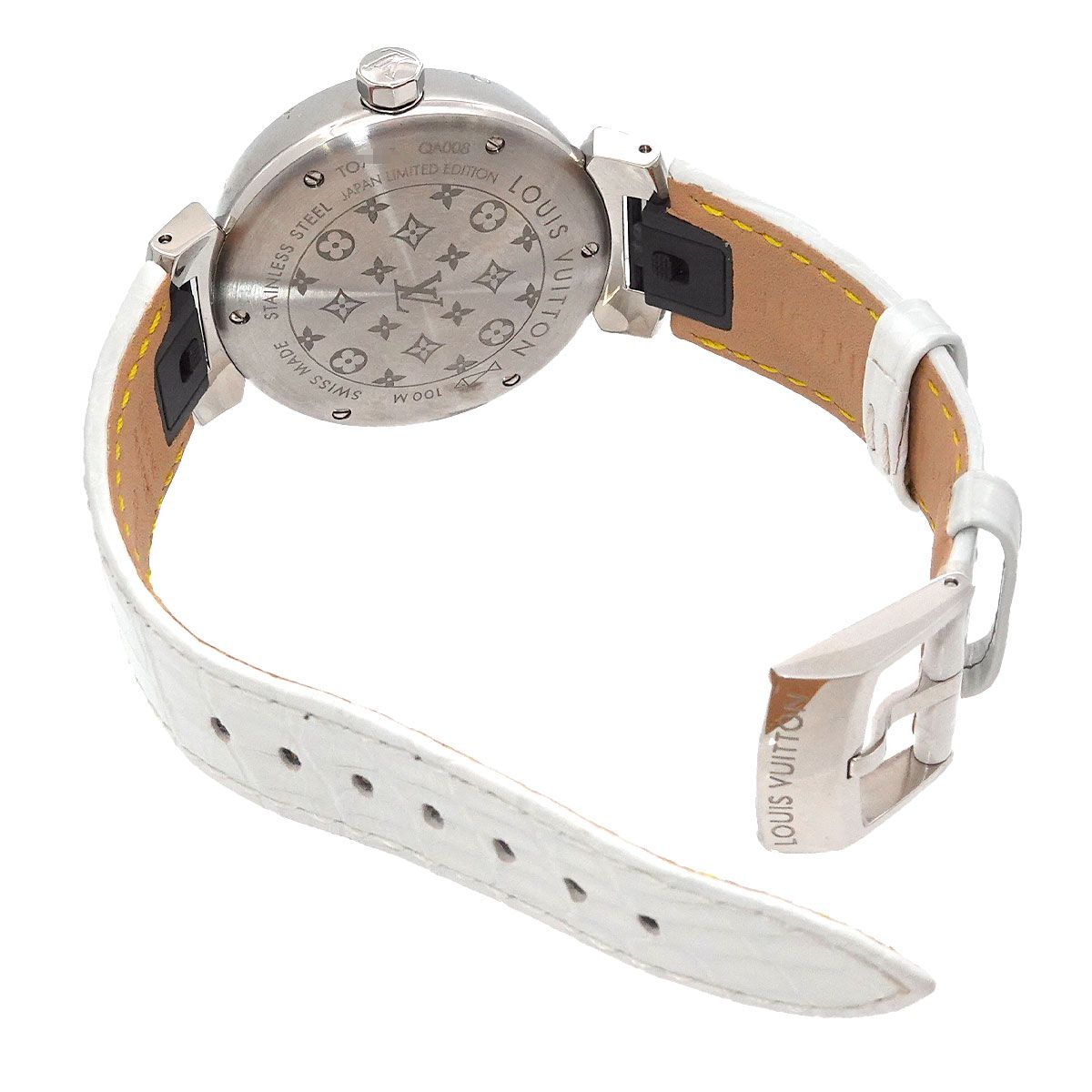 ルイ ヴィトン LOUIS VUITTON タンブール QA008 レディース