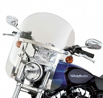 オーダー品 クイックリリース・コンパクト・ウインドシールド（ライトスモーク