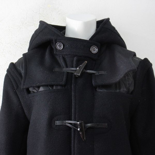 ノワール ケイ ニノミヤ コムデギャルソン ラッフルコート コムデギャルソン ダッフルコート ノワール