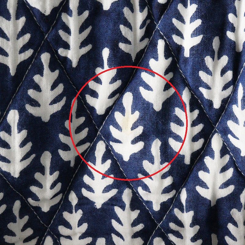 SZ blockprint キルティングベスト ロンハーマン SZキルティングベスト 未使用 ロンハーマン購入