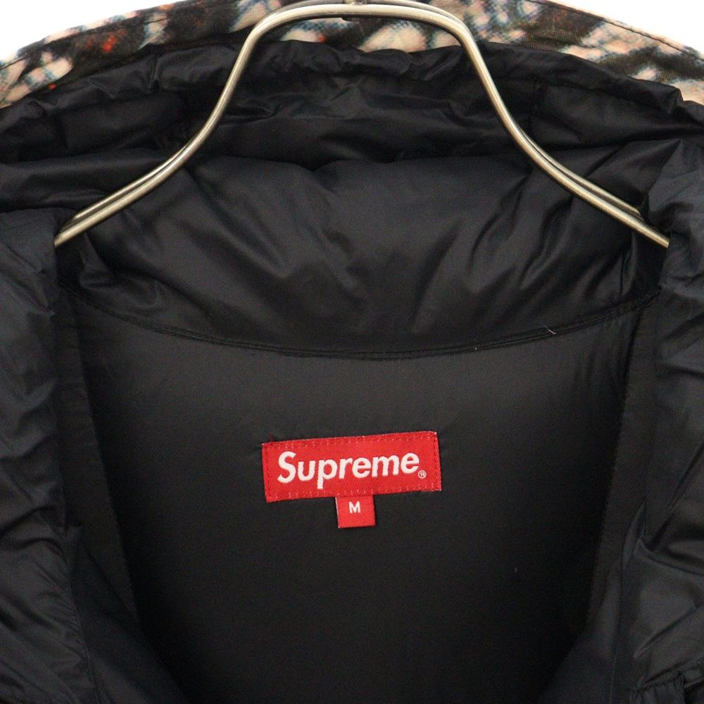 SUPREME (シュプリーム) 20AW Micro Down Half Zip Hooded Pullover