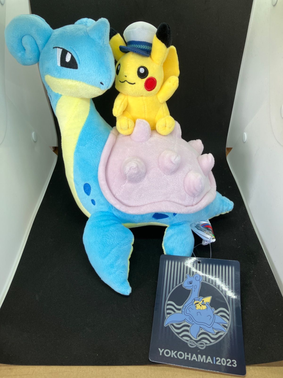 ぬいぐるみ ラプラス ピカチュウ ポケモンワールドチャンピオンシップス2023 ポケモン WCS 2023 横浜 ぬいぐるみ ラプラス ピカチュウ - メルカリ
