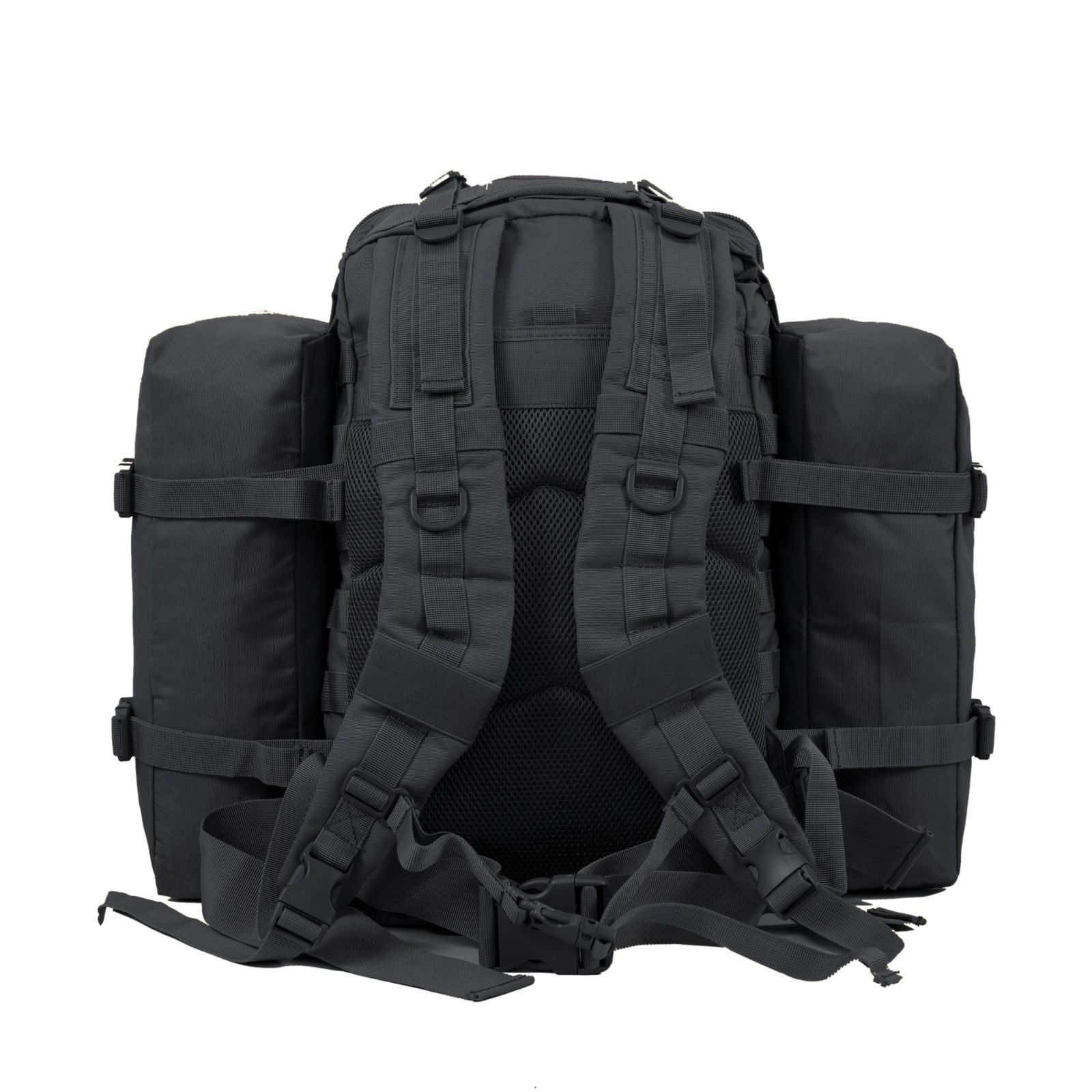 [サイバトロン] リュックデイパック 黒 37L(1+ 2) 数量限定】アウトドア ミリタリー 軽量 U.Sタイプ 防水 リュック