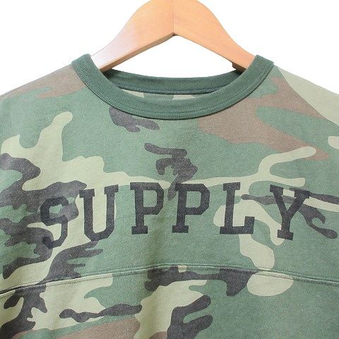 ダブルタップス WTAPS × SUPREME Tシャツ 半袖 カットソー カモフラ 