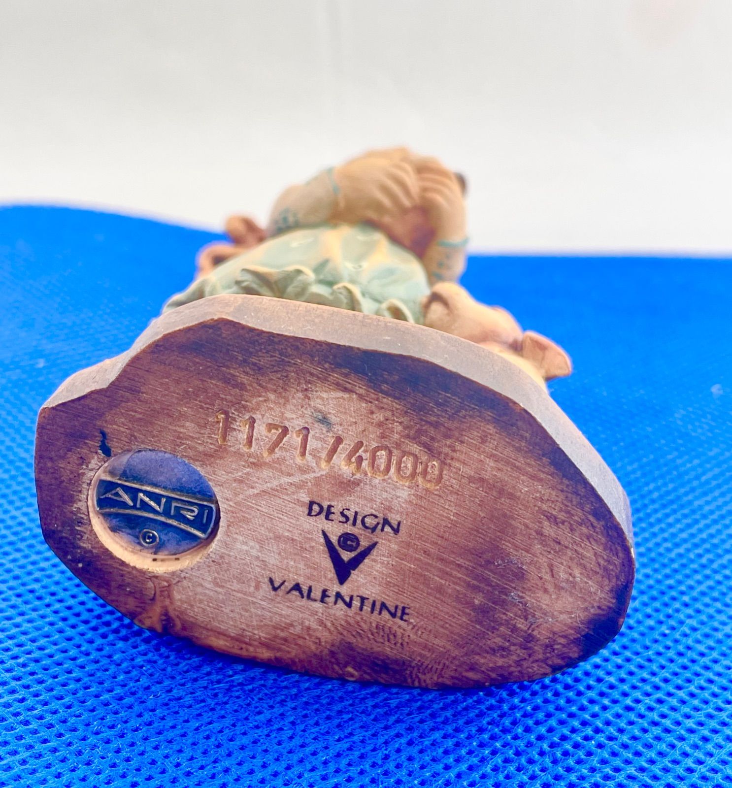 【限定4000体】アンリ ANRI 木彫り人形 サラケイ SARAH KAY アンリ人形 ANRI サラケイ SARAH KAY Bed Time アンティーク