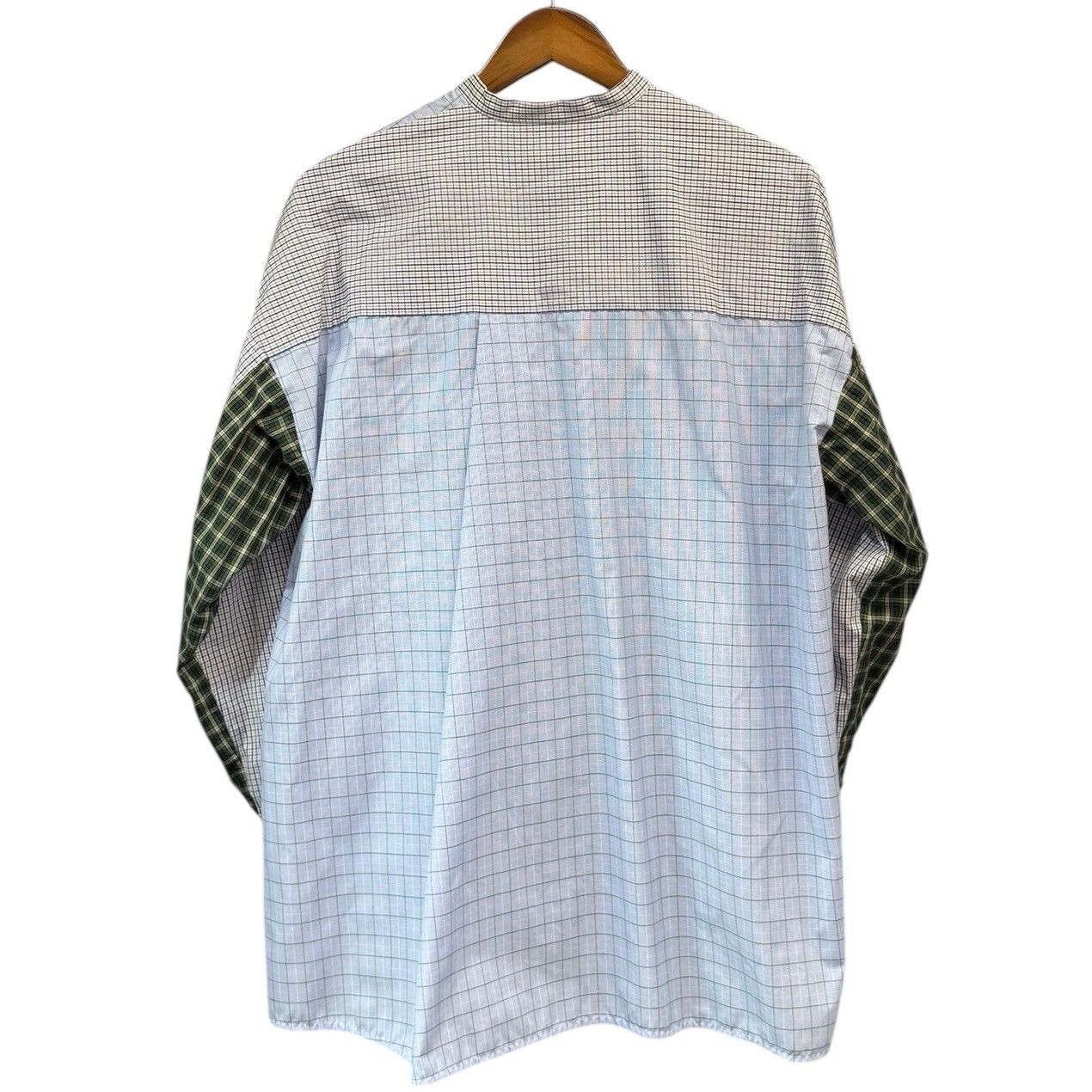 nagonstans ナゴンスタンス 23AW handy check shirt チェックシャツ 