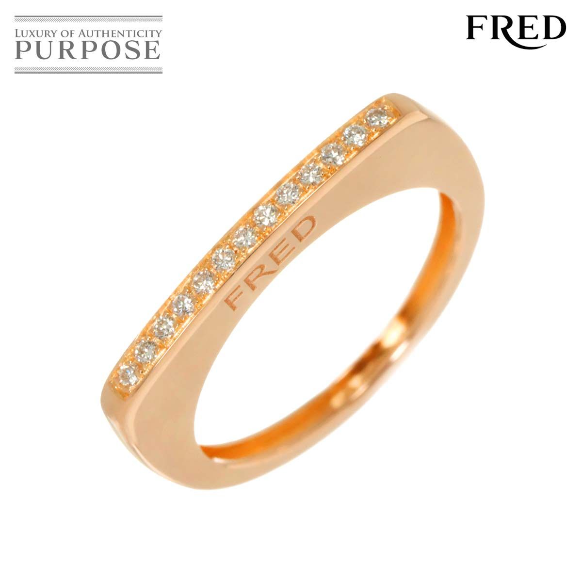 フレッド FRED サクセス #54 リング ダイヤ K18 PG 750 ピンクゴールド