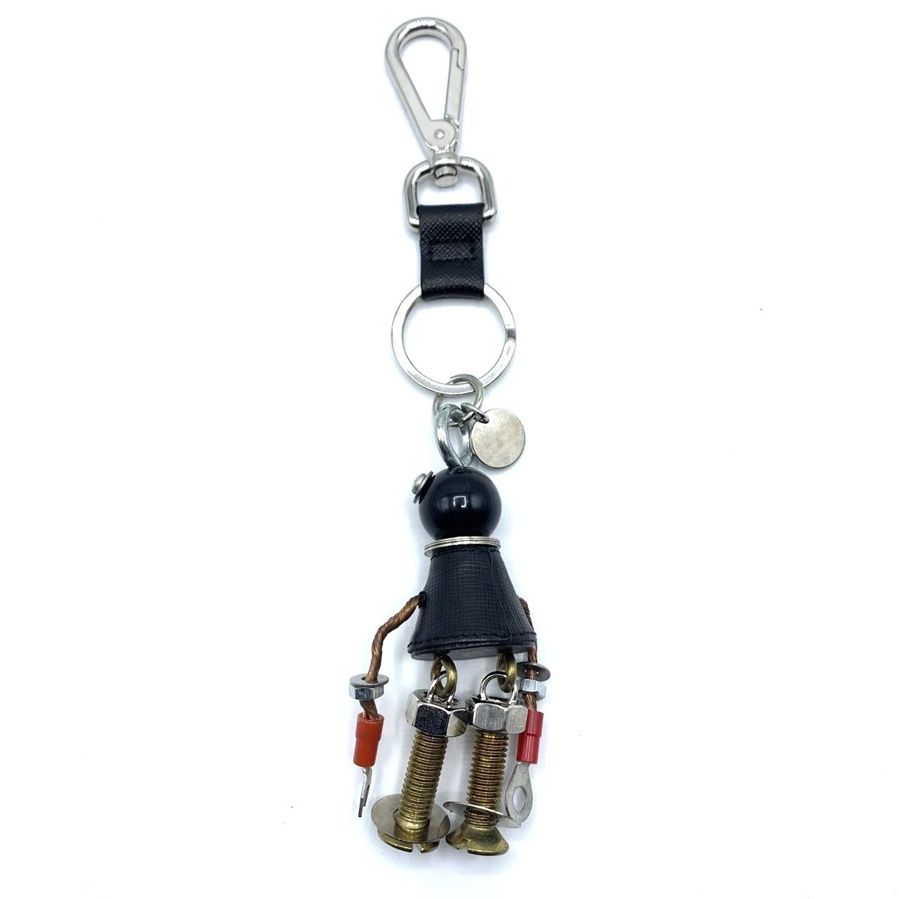 【美品】PRADA ロボットキーホルダー　バッグチャーム　キーリング PRADA プラダ キーホルダー キーリング チャーム バッグチャーム