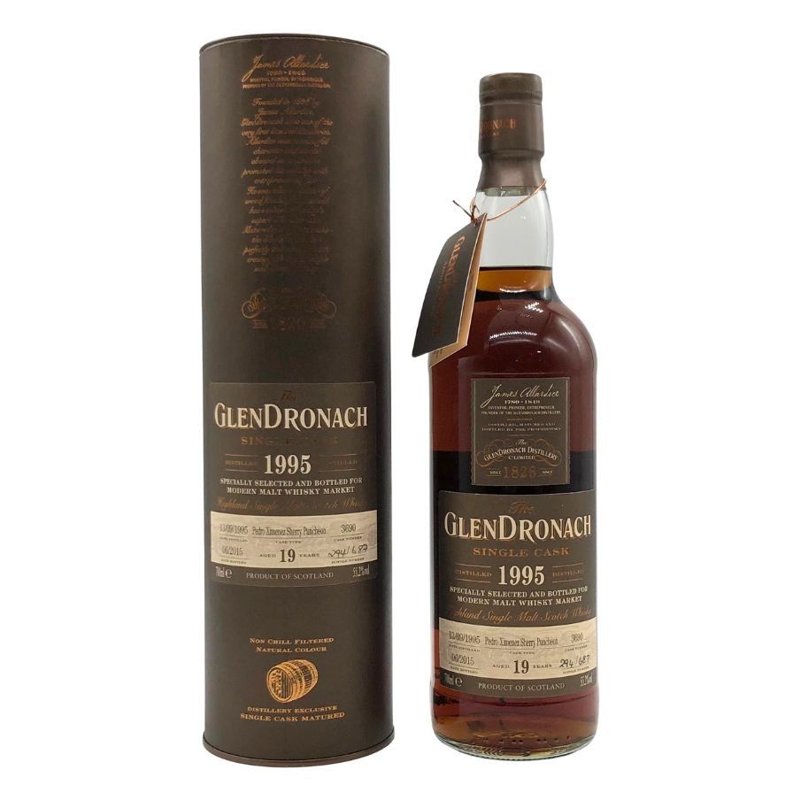 グレンドロナック 19年 1995 ペドロヒメネスシェリー パンチョン【P0