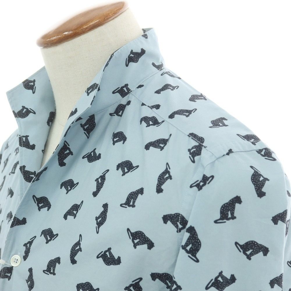 新品】バグッタ Bagutta NBUXELLES コットン スタンドカラー  