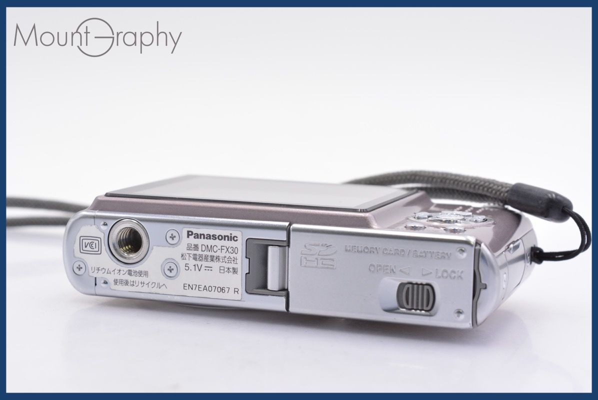 ☆極上美品☆ パナソニック Panasonic LUMIX 注文 DMC-FX30 3.6x