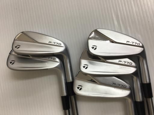 テーラーメイド Taylor Made P 770 2025 6S アイアンセット IR 純正特注シャフト フレックスS メンズ 男性用 右利き 右用 Cランク ゴルフクラブ