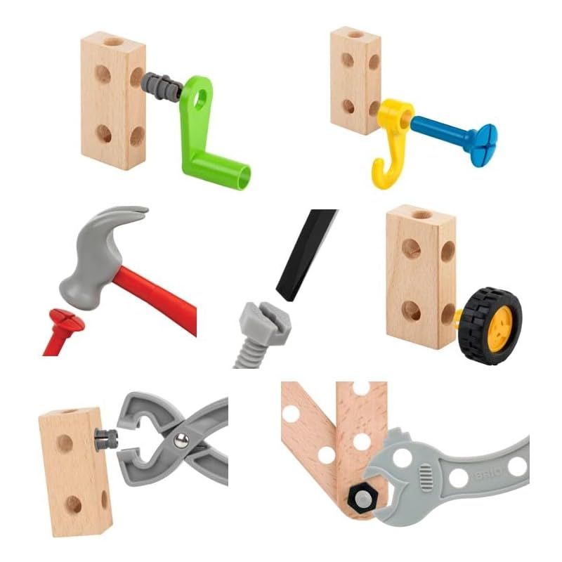 BRIO ブリオ ビルダークリエイティブセット 34589　工具　知育玩具　大工 BRIO (ブリオ) ビルダー クリエイティブセット [ 工具遊び おもちゃ