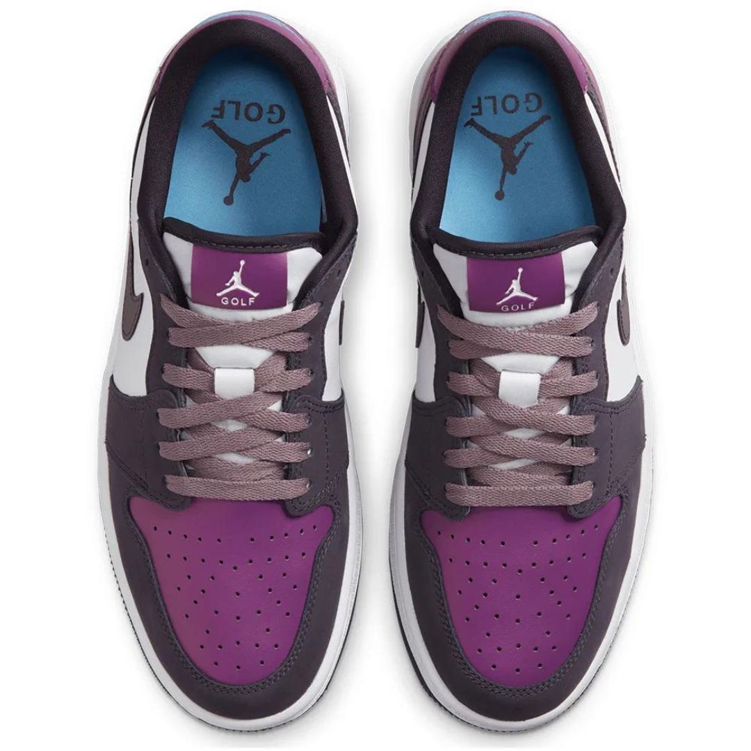 NIKE AIR JODAN 1LOW パープルスモーク　ゴルフシューズ26.5 Jordan 1 Golf NRG Low Purple Smoke for Sale | Authenticity