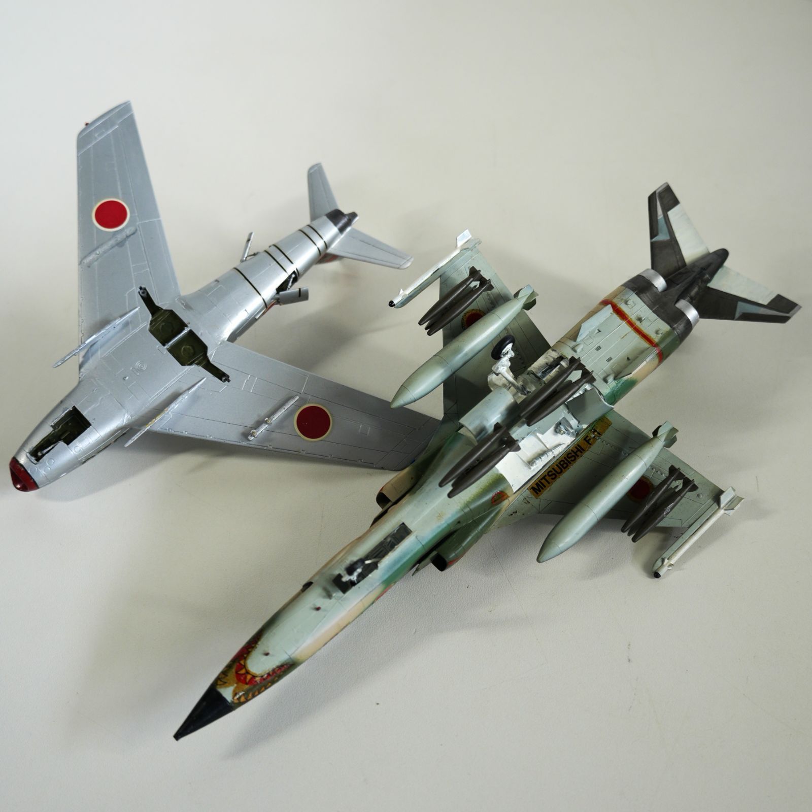 IM] ジャンク品 戦闘機 組立済 プラモデル 9点セット - メルカリ