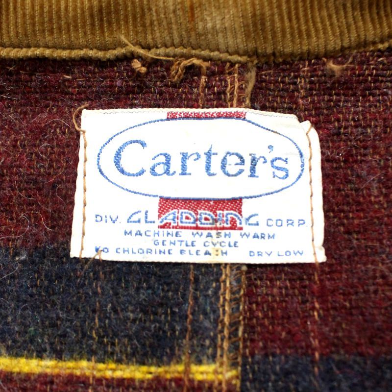 60s vintage CARTER'S 裏地ブランケット カバーオール メンズ Lサイズ