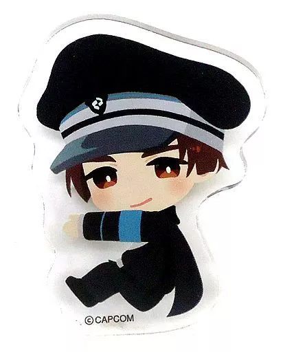 須田 囚われのパルマ Refrain トレーディング抱きつきクリップ 中古】小物(キャラクター) 須田(全身) 「CAPCOM CAFE×囚われの