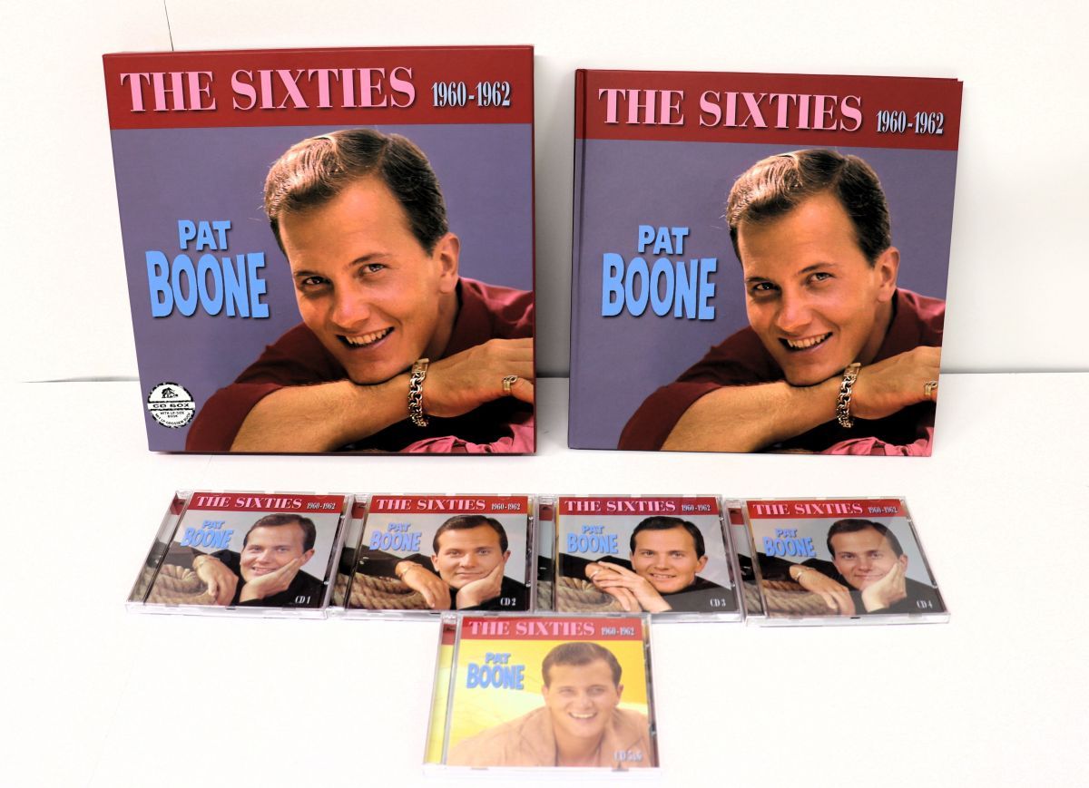 独6discs CD Pat Boone Sixties (1960-1962) BCD16776FL BEAR FAMIL /02000 Pat Boone Box set: The Sixties 1960-1962 (6-CD Deluxe Box