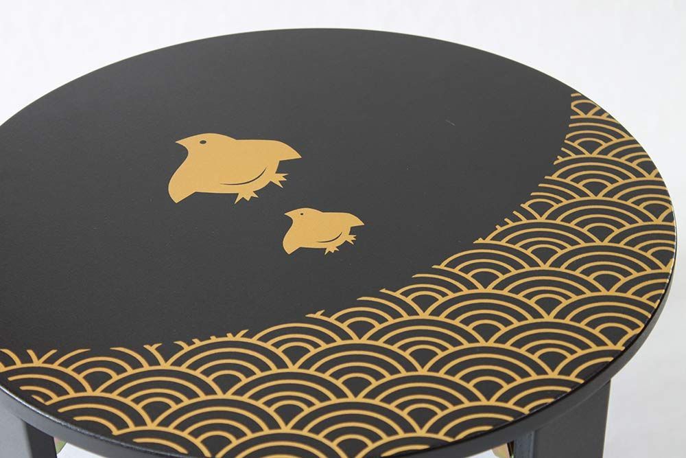 乾漆塗装で傷に強い 直径60cm×高さ25cm