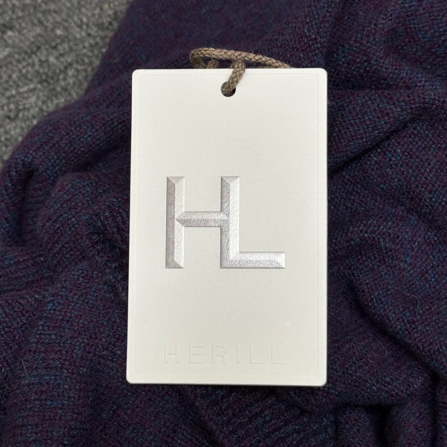 定価42900円 新品 HERILL 23AW Wholegarment Pullover ホール 