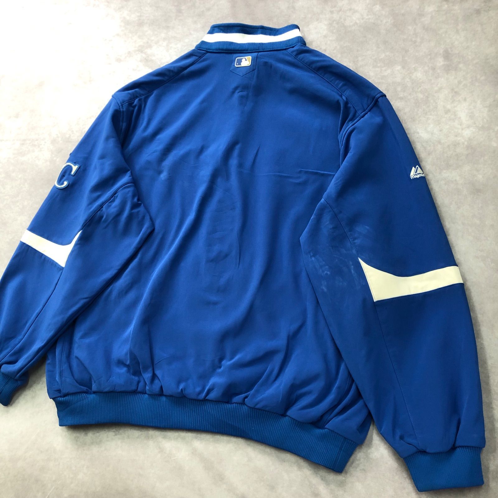 Majestic マジェスティック MLB テキサス  ナイロンジャケット MAJESTIC マジェスティック トラックジャケット シャカシャカ