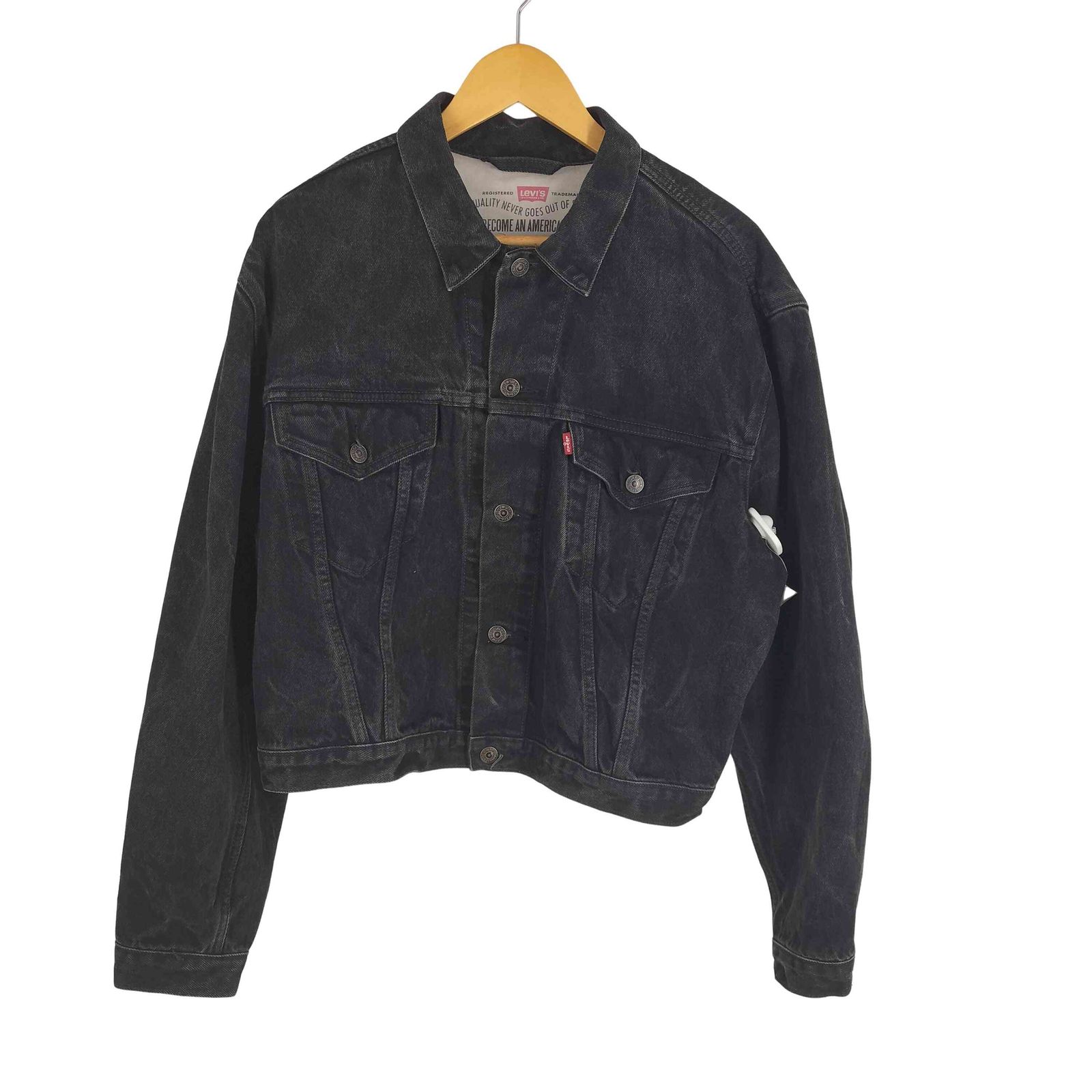 リーバイス Levis 刻印B17 ユーロ 3RD TYPE ブラックデニム トラッカー 