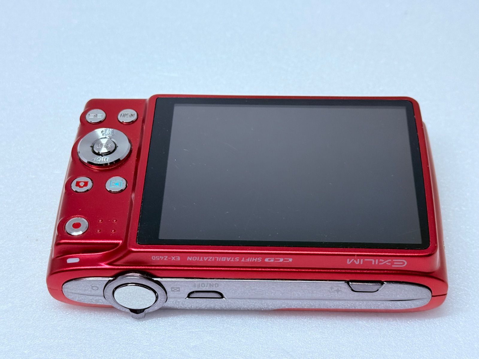 CASIO EXILIM EX-Z450 レッド 動作確認済 平成コンデジ エモい撮影 