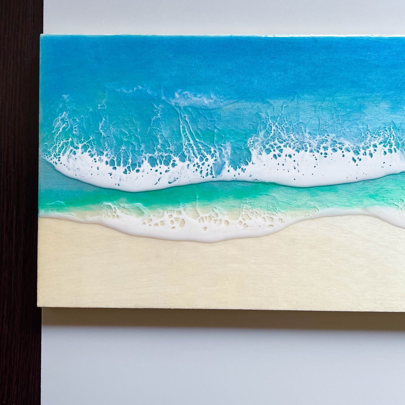 ひなた様専用オーシャンアート ハートの海 波アート