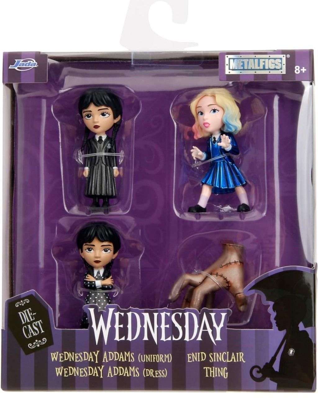 ウェンズデー Toys Jada Wednesday Diecast Figure METALFIGS ) ( JADA RC 箱入 ROBOTROBOT ラジコン TOYS Car