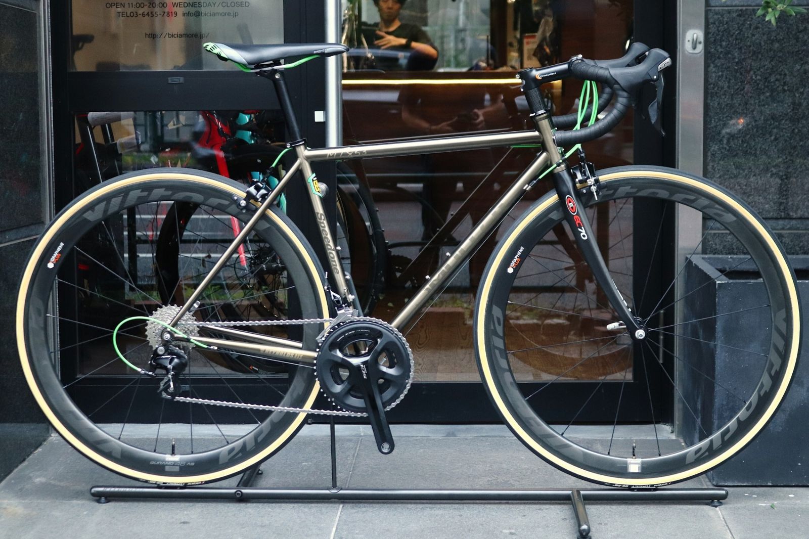 ミューラー MULLER MT853 48サイズ シマノ 5800 105 11S クロモリ ロードバイク 東京南麻布店