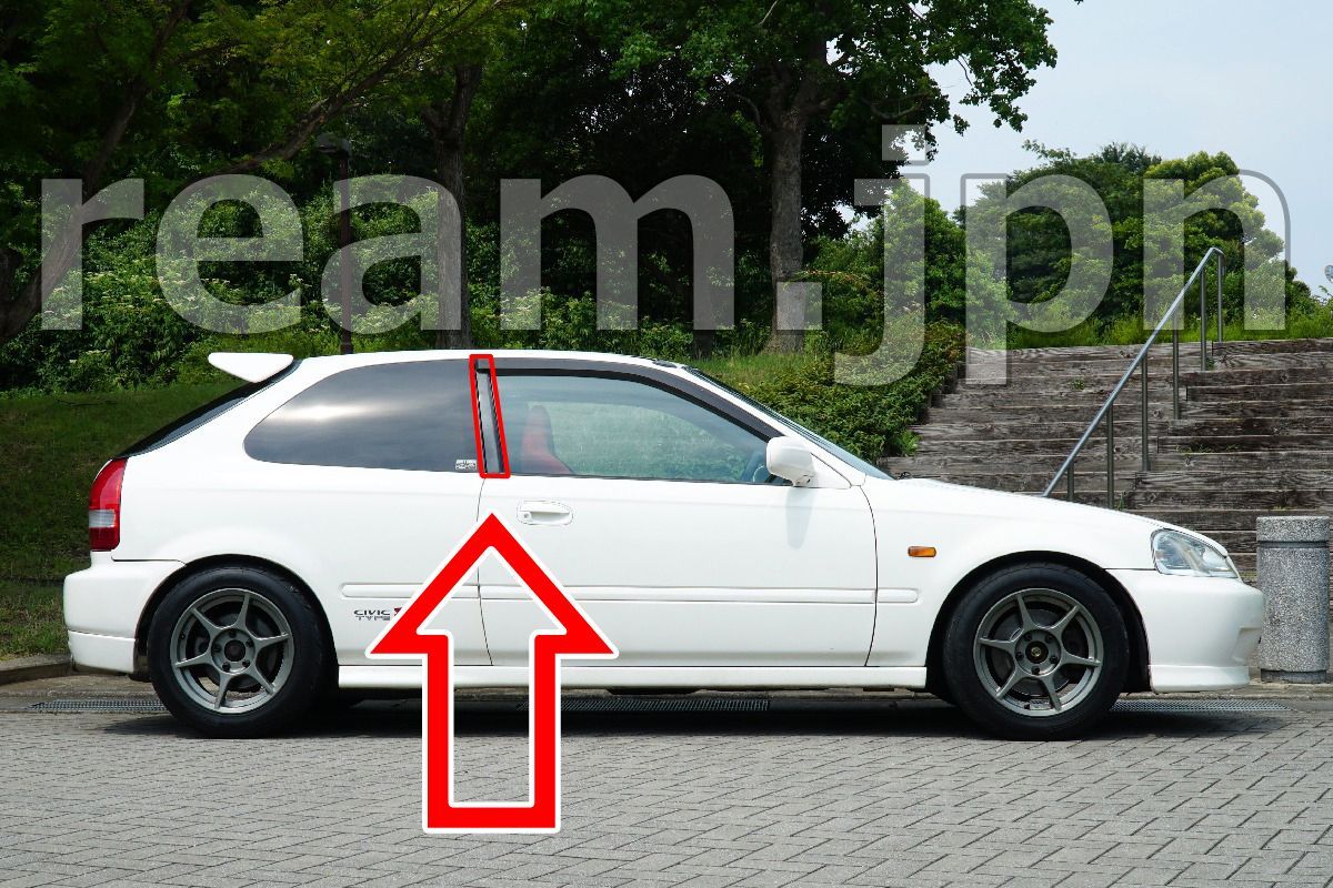 ホンダ 純正 EK9 シビック タイプR リア リヤ ゲート バックドア ハッチ ガラス有 白系 即納 EK4 EK3 ホンダ純正 EK9 CIVIC シビック タイプR リア リヤ ハブ ナックル