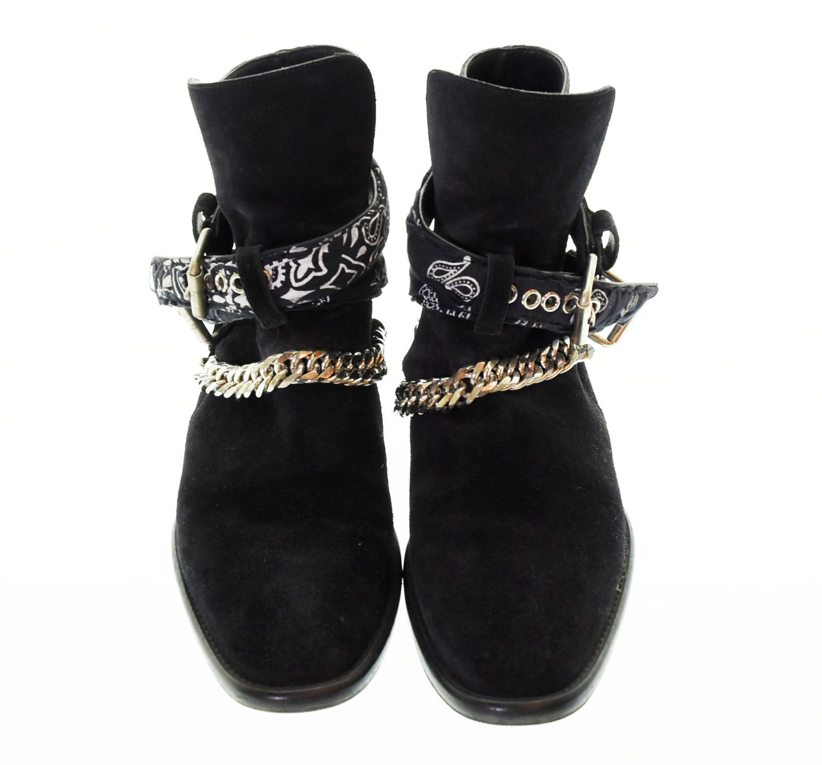 アミリ AMIRI 18AW Bandana Buckle Boots バンダナ スウェード ブーツ
