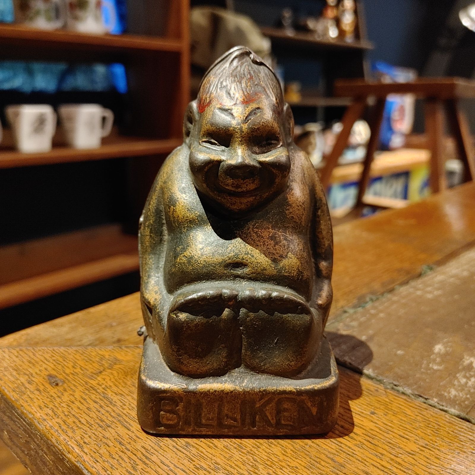 ビリケン　アメリカ　アンティーク JOSS ☆現品限り☆ 1910's アンティーク BILLIKEN ビリケン アイアン - メルカリ