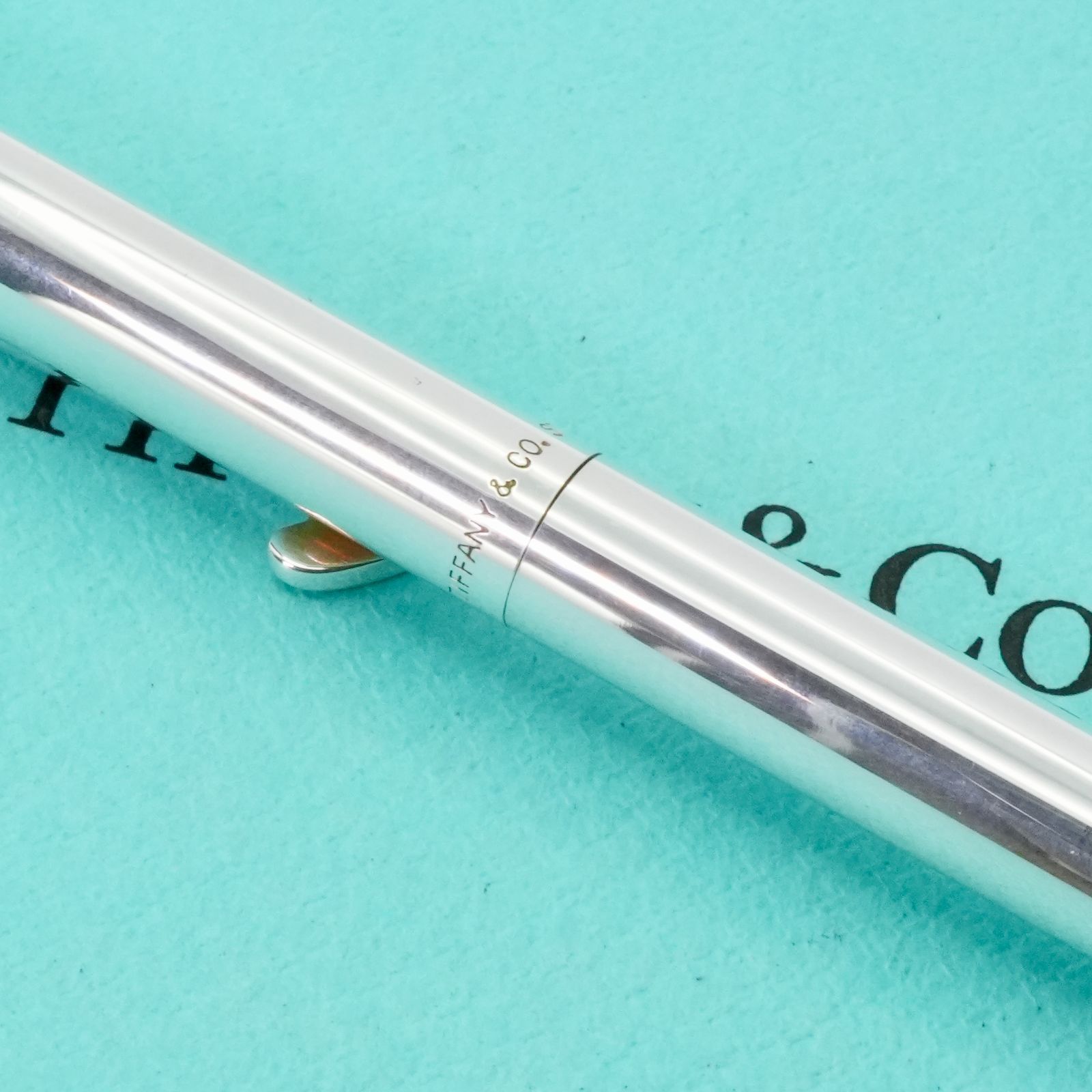 ティファニー TIFFANY&Co. ボールペン シルバー インクあり(黒) ペン ○ 中古ティファニー ボールペン シルバー925 23.1g