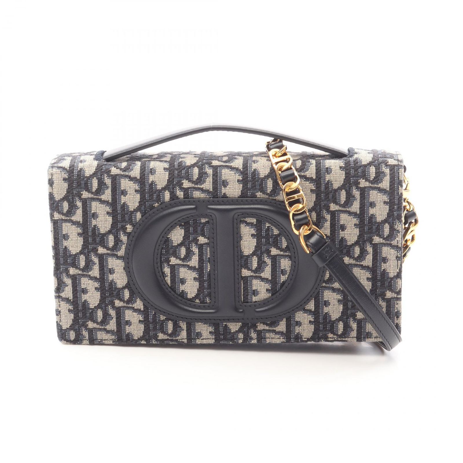 Dior オブリーク CDロゴ ミニバッグ ショルダーバッグ 中古美品 Dior オブリーク CDロゴ ミニバッグ ショルダーバッグ 中古美品