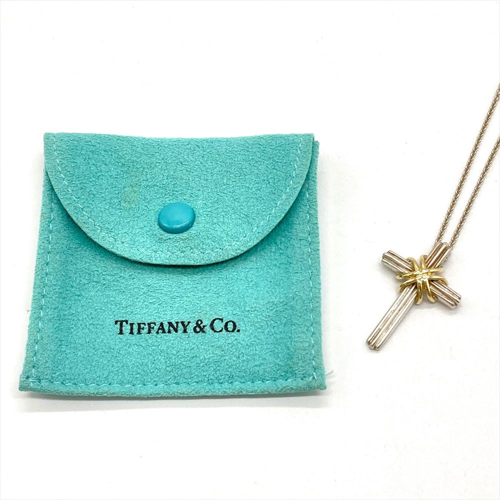 ティファニー Tiffany&Co. シグネチャー クロス ネックレス