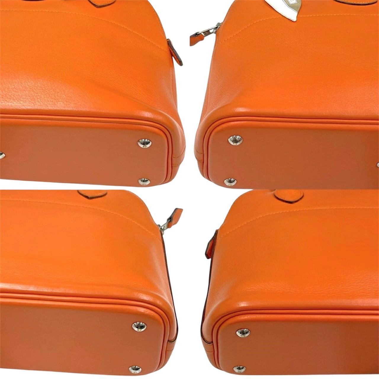 エルメス ボリード27 オレンジ ヴォ―スイフト シルバー金具 2way 