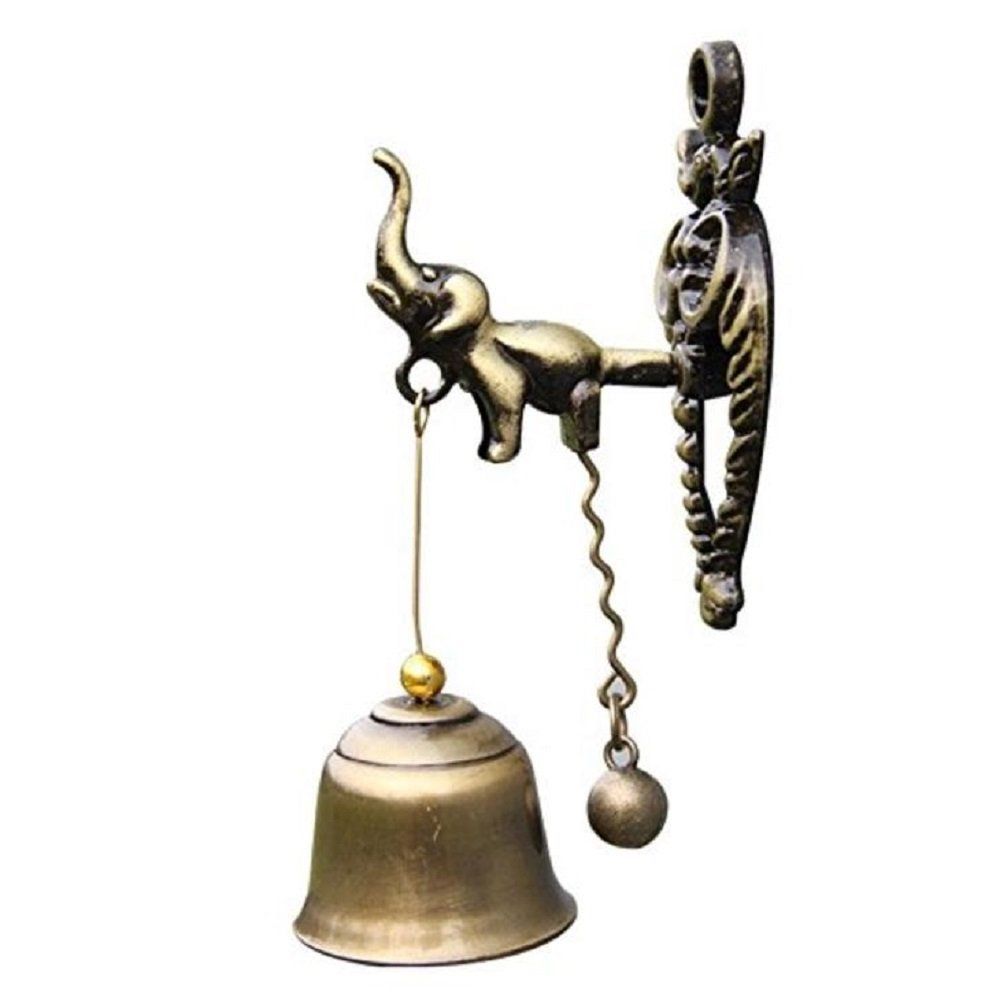 イタリア製 真鍮ベル 金色 真鍮磨仕上 呼び鈴 鐘 登山用ハイキング