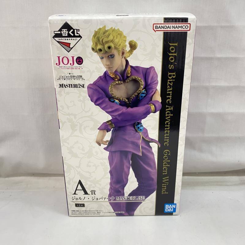 中古】未開封)A賞 ジョルノ・ジョバァーナ MASTERLISE ｢一番くじ