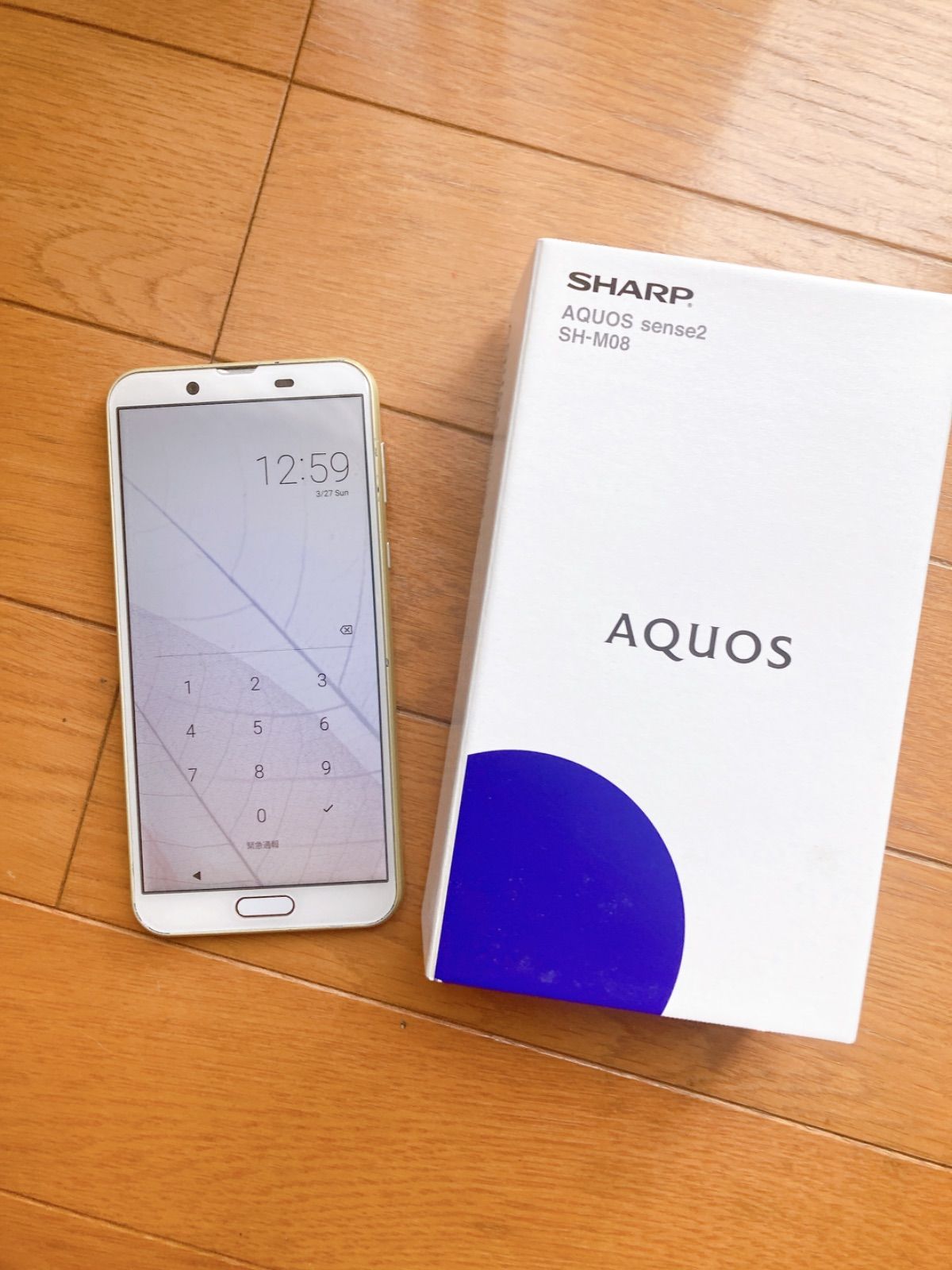 AQUOS sense2 SH-M08 SIMフリー 比較的美品 スマホ 本体 - ksm - メルカリ